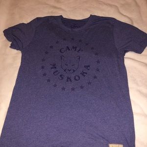 Purple camp Muskoka T-shirt